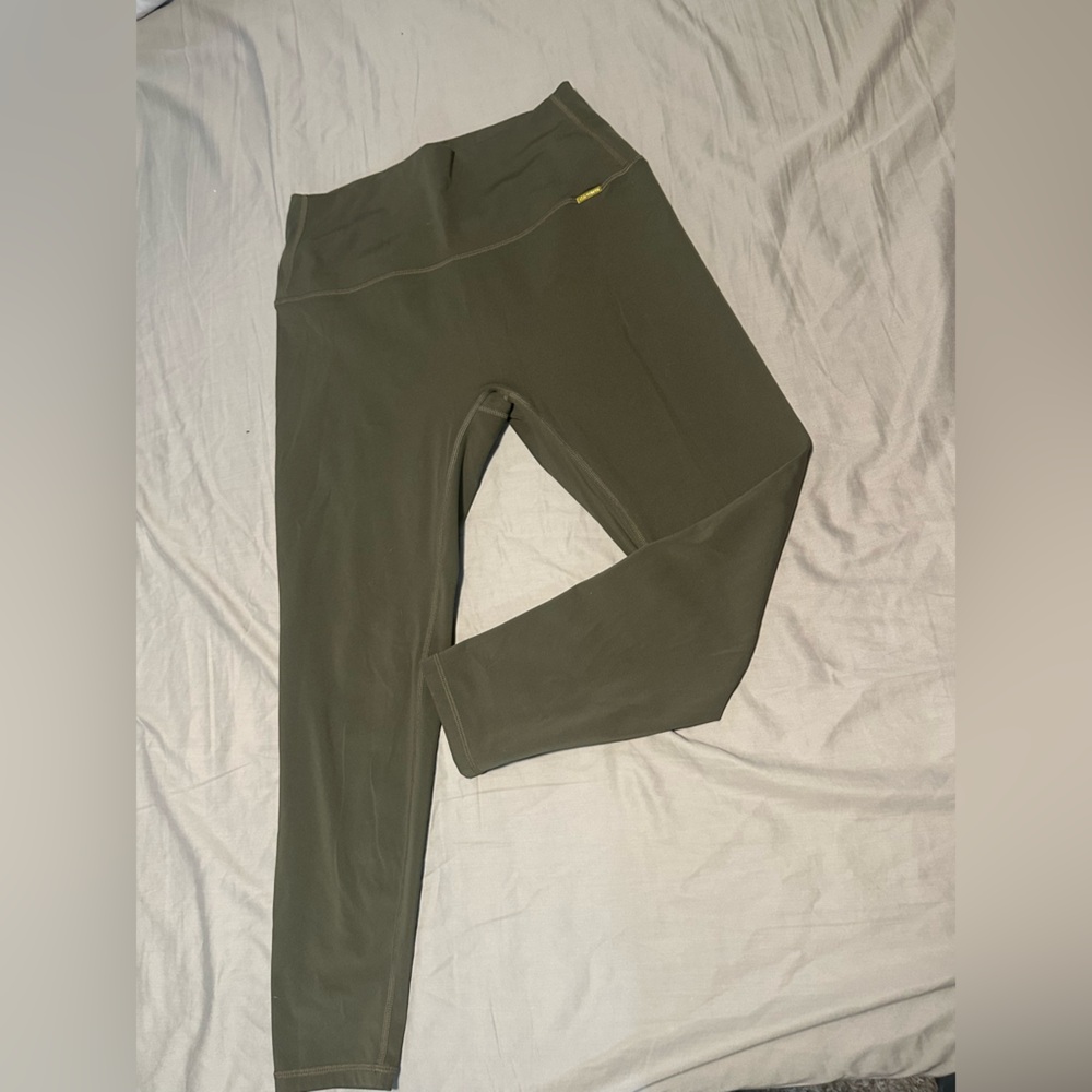 Cleo Harper, Soul Leggings, Size XL, color: dark green, no peeling